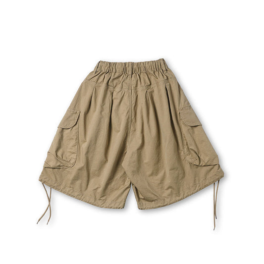 Pantalones Cortos Cargo Multibolsillos en Colores Sólidos para Hombre - Image 2