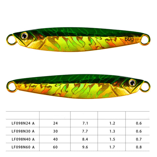 Señuelo Metálico Luminoso de Largo Alcance - Cebo Biónico para Pesca - Image 2