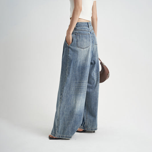 Jeans Sueltos Desteñidos para Otoño - Estilo Casual Moderno - Image 2