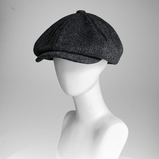 Gorra Octagonal Retro Británica con Visera - Estilo Vintage Yuppie - Image 2