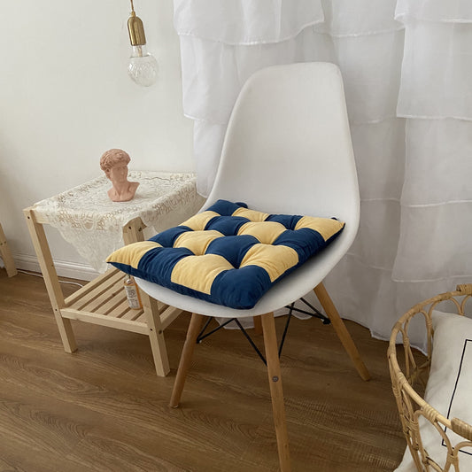 Cojín Térmico de Terciopelo para Silla de Comedor - Acolchado Grueso Invierno - Image 2