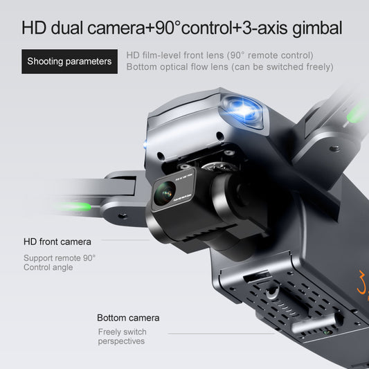 Dron PTZ de Tres Ejes Autonivelante con Diseño Plegable - Image 2