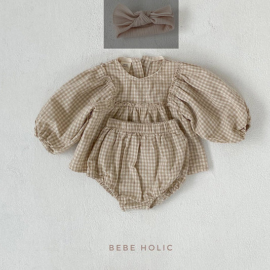Conjunto de Dos Piezas Estilo Coreano para Bebé y Niño Pequeño - Primavera y Otoño - Image 2