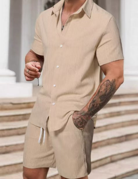 Traje Casual para Hombre con Estampado a Rayas - Image 2
