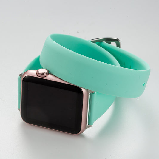 Correa de Silicona Doble Círculo para Apple Watch - Image 2