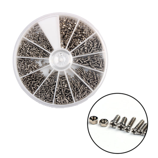 Kit de Tornillos de Repuesto para Gafas de Sol - Bisagras y Almohadillas Nasales - Image 2