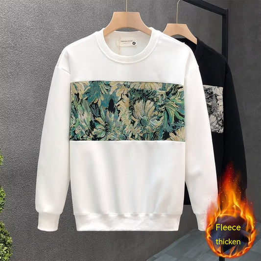 Sudadera Cuello Redondo para Hombre - Comodidad Clásica - Image 2