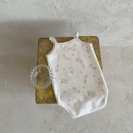 Enterizo Infantil con Tirantes Estampado en Algodón para Niños y Niñas - Image 2