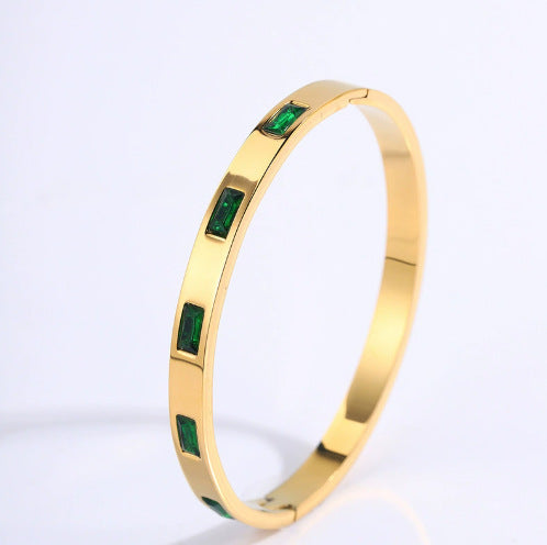 Pulsera de Circón con Estética Tradicional China y Elegancia Sofisticada - Image 2