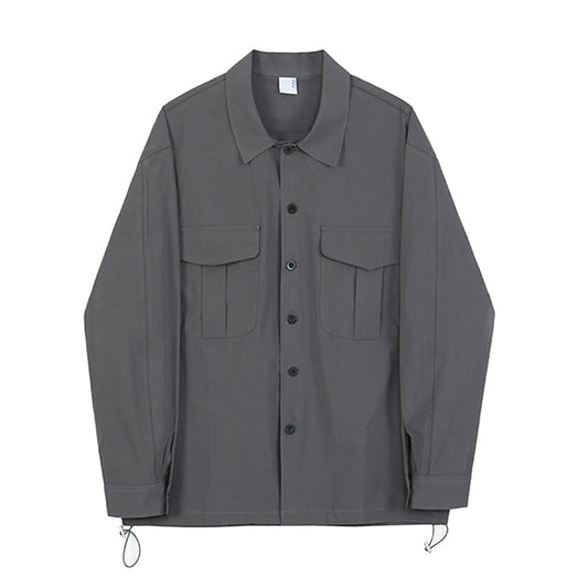 Camisa Suelta de Moda Coreana Estilo Casual - Image 2