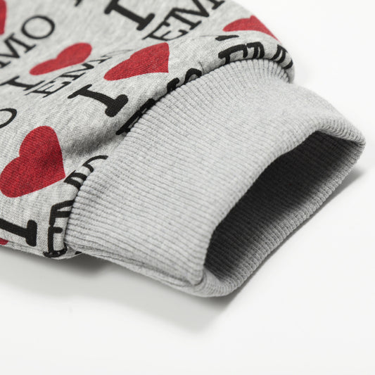 Cardigan Sudadera con Capucha Estampado Otoño Retro - Image 2