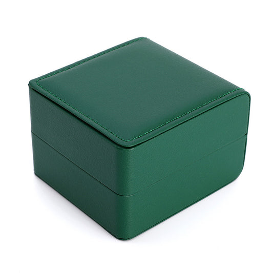 Estuche Organizador de Relojes en Cuero PU con Cierre Redondeado - Image 2