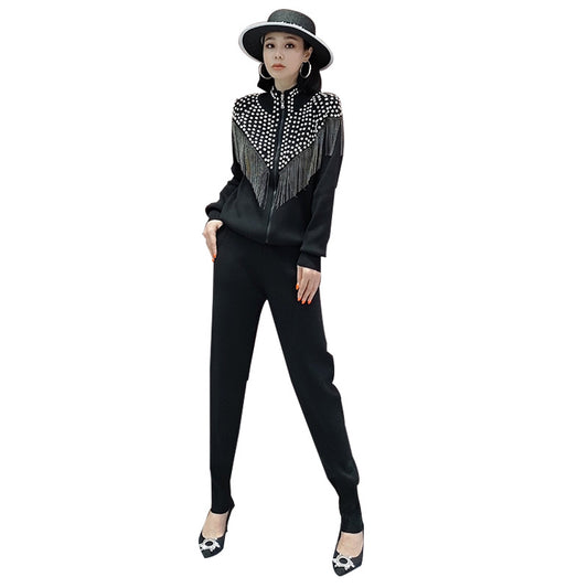 Conjunto de Dos Piezas en Punto Casual para Mujer - Image 2