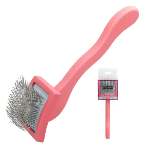 Peine Deslanador de Madera con Cuchilla de Aire y Aguja para Mascotas - Image 2
