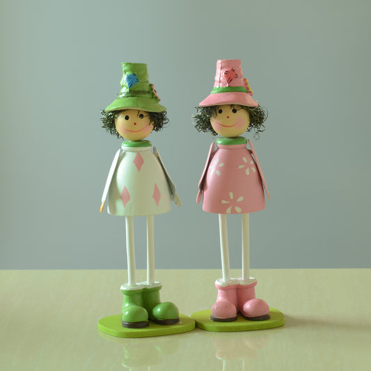 Muñeca Artesanal Colgante con Pies Pintados - Títere Decorativo - Image 2