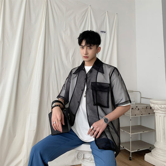 Chaqueta Protectora Solar Transparente para Hombre - Verano - Image 2