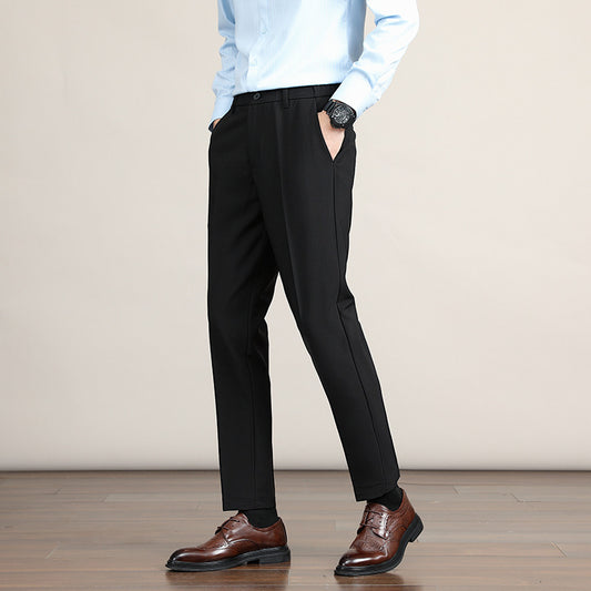 Pantalón de Vestir Hombre Coreano Corte Drop-crotch Tendencia - Image 2