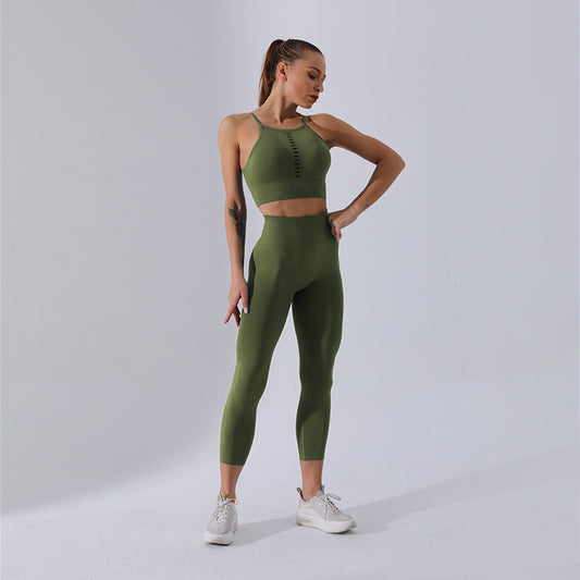 Pantalón Yoga Cintura Alta Secado Rápido para Entrenamiento y Running - Image 2