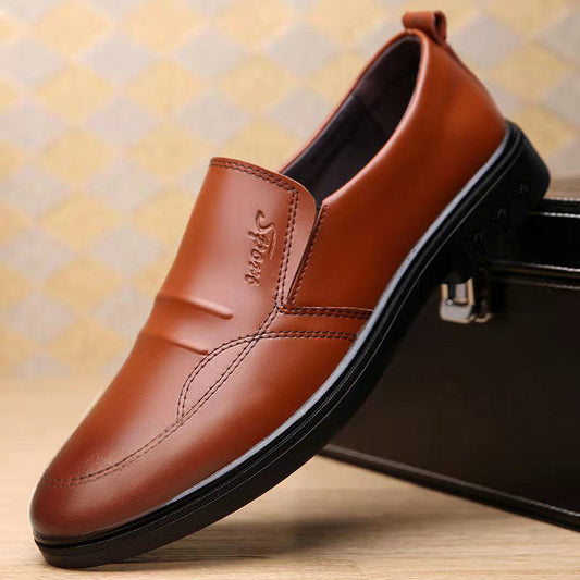 Zapatos de Cuero Respirable para Hombre - Elegancia Casual y Profesional - Image 2