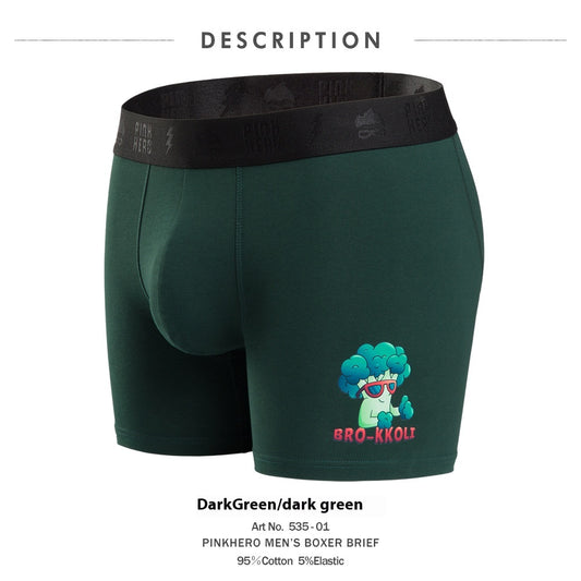 Calzoncillos Boxer Briefs de Algodón con Estampado Floral para Hombre - Image 2