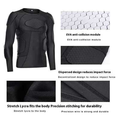 Olive Green Anti-collision Soccer Training Uniform