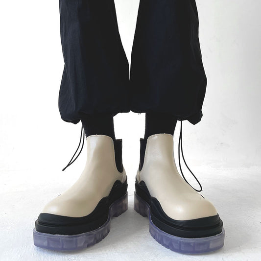 Botas Cortas con Plataforma Gruesa y Tacón Elevado Estilo Industrial - Image 2