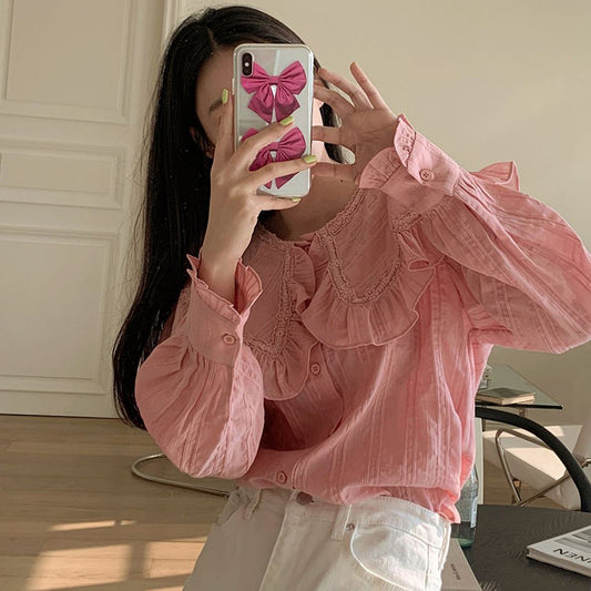 Blusa Juvenil con Cuello de Muñeca - Efecto Rejuvenecedor para Mujeres - Image 2