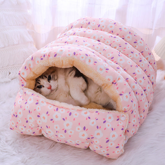 Cama Térmica Desmontable para Gatos - Nido Cerrado Invierno - Image 2
