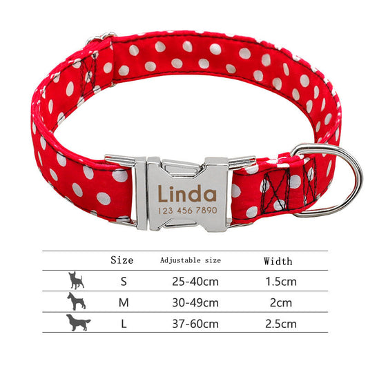 Collar Personalizado para Perros Grandes con Letras - Image 2