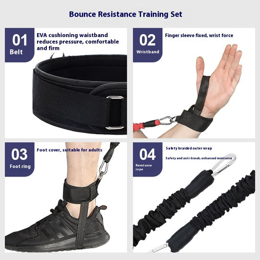 Banda Elástica de Resistencia para Entrenamiento de Potencia Explosiva - Image 2