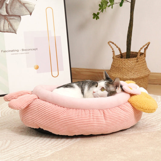 Cama Térmica Semiencerrada para Gatos y Perros - Nido Acogedor para Invierno - Image 2