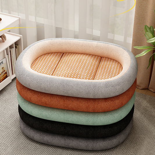 Cama Nido para Mascotas Desmontable - Uso Todo el Año con Algodón Premium - Image 2