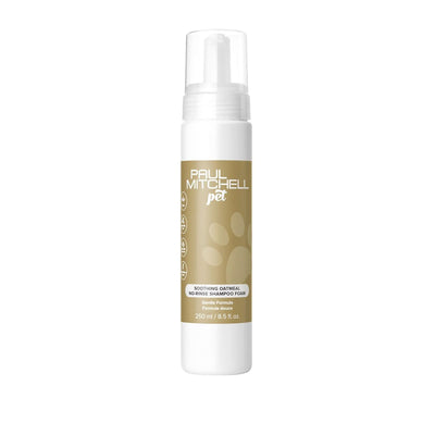 Paul Mitchell Pet Soothing Oatmeal Shampoo a Seco para Cães, Fórmula Suave, 251 ml