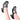 Chocolaticas® Mid Heels Black Tudor Women's Mary Jane Pump - Tekeno