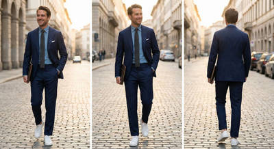 El Regreso del Traje: Elegancia Atemporal con un Toque Moderno