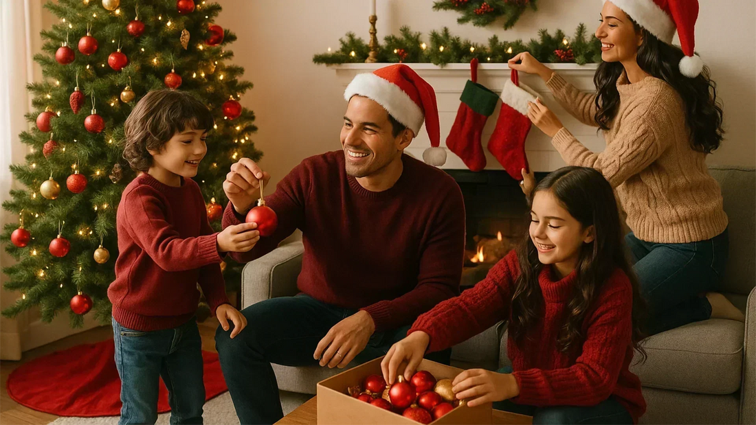 Decoración navideña rápida y brillante: cómo transformar tu hogar en 60 minutos con artículos de alto impacto
