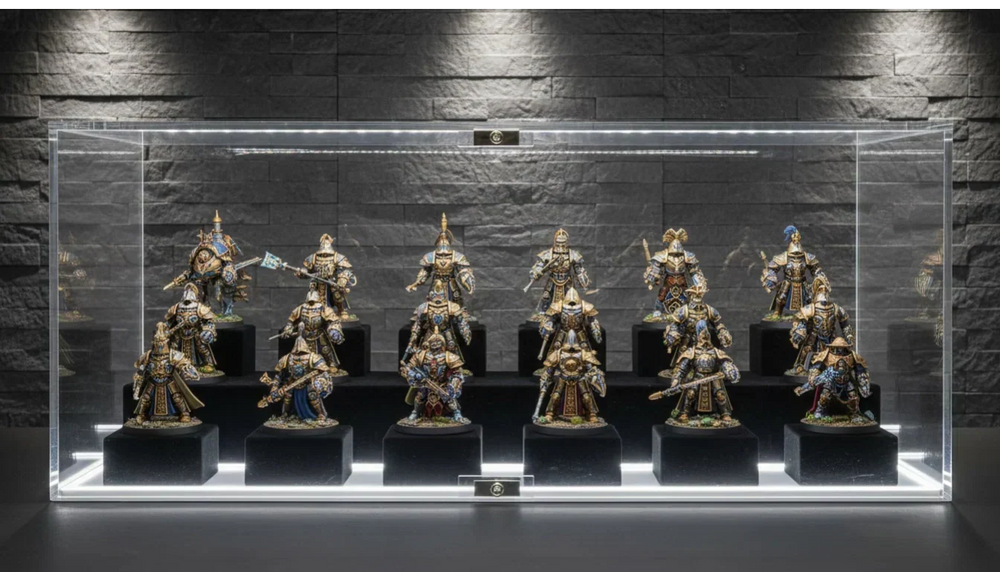 La anatomía de una colección perfecta: Cajas de acrílico y trucos de exhibición para miniaturas