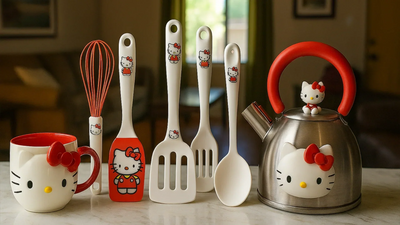 A cozinha mais kawaii: utensílios Hello Kitty que são pura utilidade e design