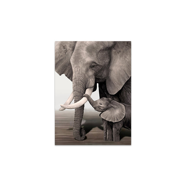 Cuadro Decorativo Elefante en Lienzo sin Marco - Image 6