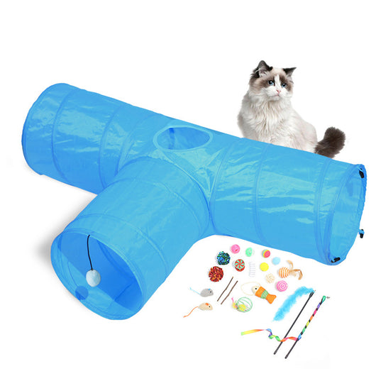 Túnel Plegable para Gatos - Juguete Interactivo de Exploración - Image 9