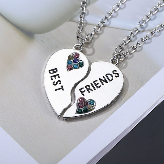 Collar de Amistad Diamante Cosido con Amor - Image 6