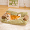 Casa Cama para Mascotas Acolchada Desmontable y Lavable - Todas las Estaciones