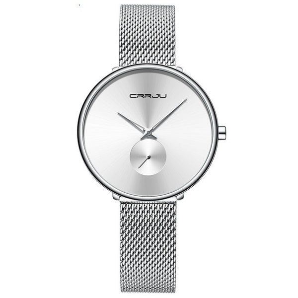 Reloj de Pulsera Mujer Acero Inoxidable Malla Minimalista - Image 10