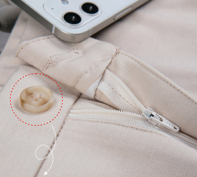 Pantalones Rectos Holgados Cintura Alta Elásticos para Otoño - Image 9