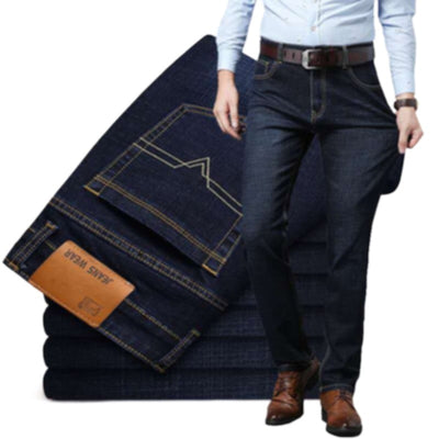 Pantalones Vaqueros Hombre Verano Stretch Seda Hielo Ajuste Relajado - Image 12