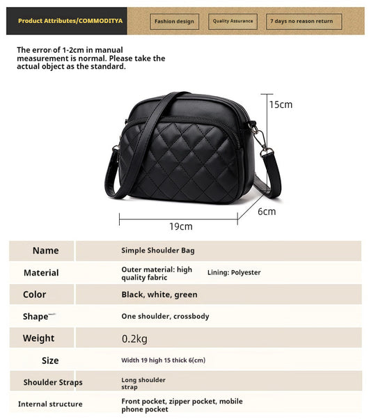 Bolso Bandolera Europeo para Mujer - Estilo Casual y Profesional - Image 11