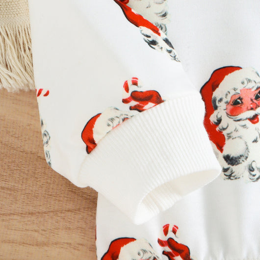 Suéter Estampado Cuello Redondo Manga Larga para Niños - Image 8