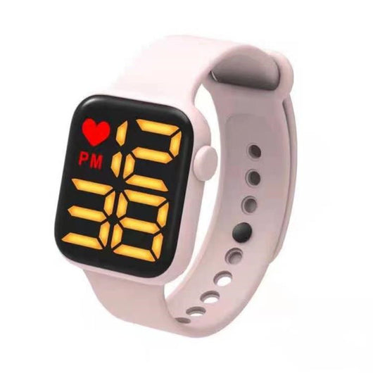 Reloj Digital LED Pantalla Grande Touch Square - Image 6