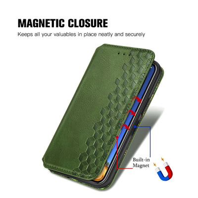 Funda de Cuero Integral para Teléfono - Color Sólido - Image 13