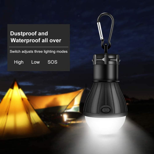 Linterna de Emergencia Portátil Esférica con Gancho para Camping - Image 8